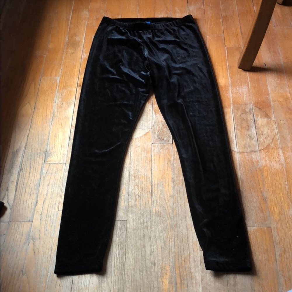 Adidas velvet leggings